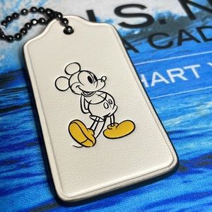 NWT Coach Disney Mickey XL Hangtag